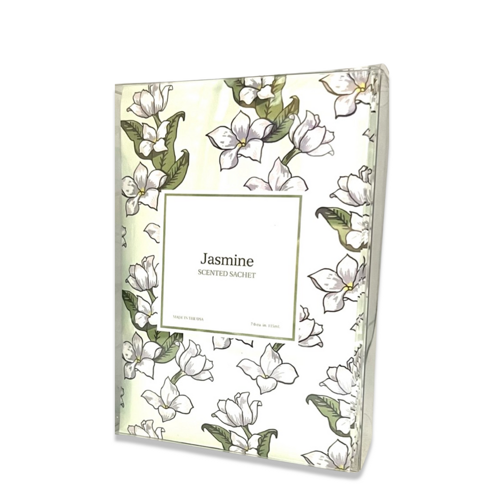 Franceine Collection - JASMINE - Large Scented Sachet Envelope (6 Pack