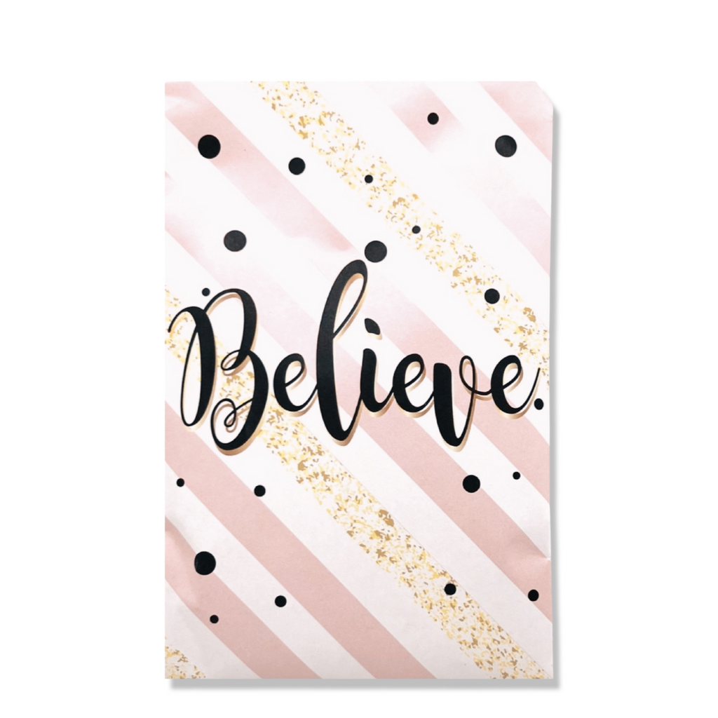 Spiritual Collection - BELIEVE - Large Scented Sachet Envelope (6 pack)